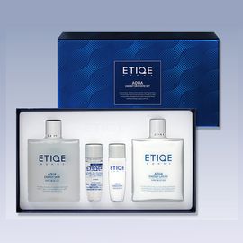 Coreana ETIQE HOMME AQUA ENERGY SKIN CARE SET (Skin + Lotion), Wrinkle Improvement Functional Cosmetic - Made in Korea