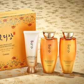 [1+1] Coreana SHO BEAULIANT GOGEUM Prestige 3-Piece set (Sap, Emulsion, Cleanser), 10 Natural Ingredients, Moisturizing, Wrinkle Care, Skin Elasticity - Made in KOREA