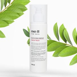 [Nadree] INadri Mel For Men All-In-One Essence 200ml – glacial water essence, Hydration, Soothing, Elasticity & Balance Care for Men | 4-in-1 Skincare Treatment _  Made in Korea