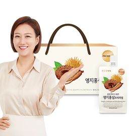  [Chunho N Care] Reishi Ginseng Premium (80ml x 30 PACK) _ A traditional premium health drink combining Korean Red Ginseng and Reishi Mushroom _ Made in Korea