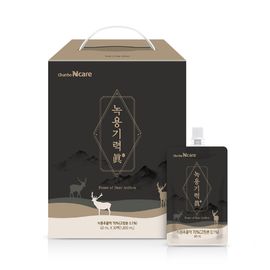 [ChunhoNcare] Deer Antler Energy Tonic 60mL x 30PACK, Red Ginseng Concentrate, Black Garlic Enzyme - Made in Korea