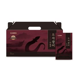 ChunhoNcare Premium Korean Freshwater Eel Extract, 30 Pouches — 22 Herbal & Superfood Blend (6 Black Foods, 5 Red Fruits) | 100% Korean Anguilla Japonica _ Made in KOREA