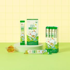 [HAMSOA] Popo Laxative Jelly  20g x 14 Packs, Infant Snacks, Infant Dietary Fiber, Infant Constipation Improvement - Made in Korea