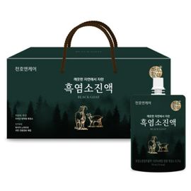 [ChunhoNcare]100% Free Range Black Goat Extract Liquid Pouches with 17 Oriental Herbs 70ml 30 Pack _ Made in Korea