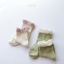 [Gienmall] Toddler Child No Show Socks 2sets-Boy, girl, Mesh, Low Cut, Non-Slip, Foot Odor-Preventing, Anti-Static-Made in Korea