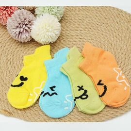 [Gienmall] Toddler Child Socks 4sets Ankle socks-Boys and Girls Pastel Baby Socks-Made in Korea