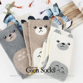 [Gienmall] Toddler Child Knee High Socks 1Pairs-Boy, girl, Half tights, Non-Slip, Foot Odor-Preventing, Anti-Static-Made in Korea