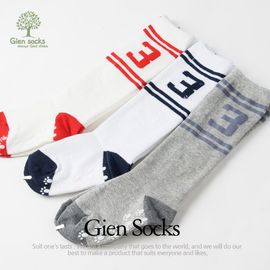 [Gienmall] Toddler Child Knee High Socks 10Pairs-Boy, girl, Half tights, Non-Slip, Foot Odor-Preventing, Anti-Static-Made in Korea