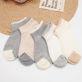 [Gienmall] Toddler Child Socks 5sets Ankle socks-Boys Girls Character Baby Socks-Made in Korea