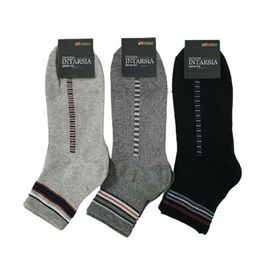 [Gienmall] Men's Dress Socks 10Pairs-Patterned Classic Cotton Lightweight Breathable Odor Free intarsia Ankle Crew Socks-Made in Korea