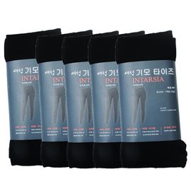 [Gienmall] Women's Fleece Leggings 3Pairs-Thermal Warm Winter Tights-Made in Korea