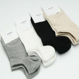 [Gienmall] No Show Socks 1Pairs-Cushioned Low Cut Athletic Hidden Liner for Sneakers Ankle Invisible Running-Made in Korea