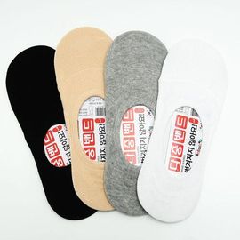 [Gienmall] No Show Socks 10Pairs-Cushioned Low Cut Athletic Hidden Liner for Sneakers Ankle Invisible Running-Made in Korea