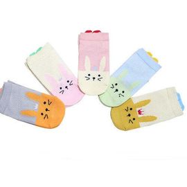 [Gienmall] Toddler Child Socks 5sets Ankle socks-Boys and Girls Simple Basic Character Baby Socks-Made in Korea