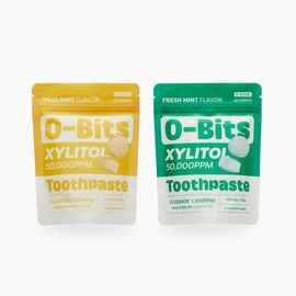 [Dr. Noah]O-Bits Xylitol Solid toothpaste_ Perfect cavity protection found in nature_Made in KOREA