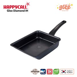[HappyCall] Glee Diamond IH Egg Roll Pan 22cm, Non-Stick Diamond Coating, PFOA and PFOS Free - Made in Korea