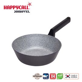 [HappyCall] Monobl IH Wok Pan, Stock Pot 22cm, Thick Noble PTFE  Coating Non-Stick - Made in Korea