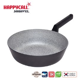 [HappyCall] Monobl IH Wok Pan 28cm, Sock Pot, Thick Noble PTFE Coating Non-Stick - Made in Korea