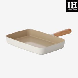 [NEOFLAM] FIKA 30cm square Brunch pan-Full Induction ceramic-Made in Korea