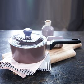 [NEOFLAM] MOTUS Cookware 18cm Sauce Pan-Pottery Gas Eletric Oven Pot-Made in Korea