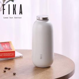 [NEOFLAM] FIKA Round Bottle Tumbler 400ml-Stainless Steel Bottle, Stainless Steel Vacuum Insulated Tumbler-Made in Korea