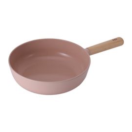 [Neoflam] FIKA OBJET Mini Peach 30cm Wok_ Stylish and Eco-Friendly Premium Cookware  _Made in Korea