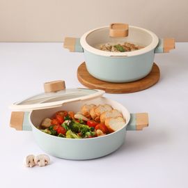 NEOFLAM Reverie IH Cookware 2-Piece Set (24cm Shallow Casserole, 24cm Casserole) _ Made in Korea