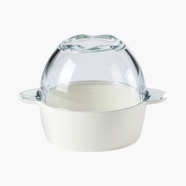 NEOFLAM EggBomb IH Steamed Egg “Bomb” Edition Set (Includes Silicone Grip & Multi-Use Spoon) 