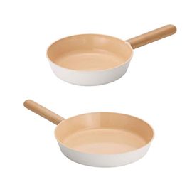 NEOFLAM Breeze IH Ceramic Frypan 2-Piece Set (20cm, 28cm) – Nonstick Forged IH Pans with Eco-Friendly Ceramic Coating _ Made in Korea
