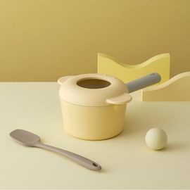 NEOFLAM Bebe IH Full Induction Baby Food Pot – A Premium Cooking Tool Designed for Safety, Hygiene, and Convenience _ Made in Korea