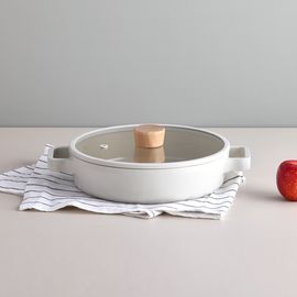 NEOFLAM  FIKA IH 30cm Casserole Pot – Scandinavian-Inspired Emotional Design & Healthy Ceramic Cookware _ Made in Korea