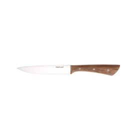 NEOFLAM Wood Handle Santoku Knife 5" – All-Purpose Kitchen Knife for Daily Cooking