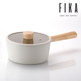 NEOFLAM Fika 18cm Saucepan _ Swedish-Inspired Design & Healthy Ceramic Cookware _ Made in Korea