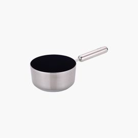 NEOFLAM EDGE Stainless Steel IH Milk Pan 18cm – Blue_ Healthy Ceramic-Coated Stainless Steel Sauce & Milk Pan 
