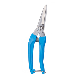 [HWASHIN] Multi-purpose Scissors P-800 (200MM), Carbon Tool Steel SK-5, Electroless Nickel Plating, Non-slip, 3 Colors (Red, Blue, Yellow Random Shipping) - Made in Korea