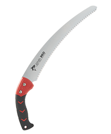 [HWASHIN] JAVA Pruning Curved Saw TCK-360, Carbon Tool Steel SK-5, Hard Chrome Plating, 3-Side Grinding of Teeth, Rplaceable Saw Blade - Made in Korea