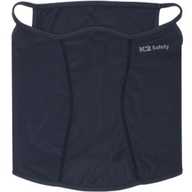 K2 Safety Earloops UV Protection Neck Scarf for Men & Women - Quick Dry, Sun Protection (Dark Navy)