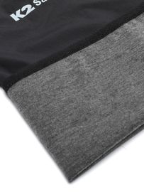 K2 Safety Slim Neck Gaiter - Lightweight, Stretchy & Secure Fit for Fall/Spring (Black)