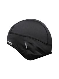 K2 Safety Aero Beanie for Hard Hat - Helmet Liner, Earholes, Reflective (Black)