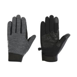 K2 Safety Commod Winter Gloves - Insulated, Touchscreen, Anti-Loss Hook (Black)