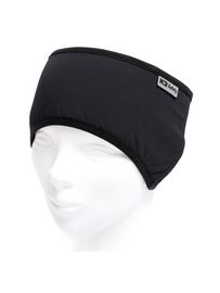 K2 Safety Winter Earmuff Headband - Stretchy, Goggle-Friendly, Reflective (Black)