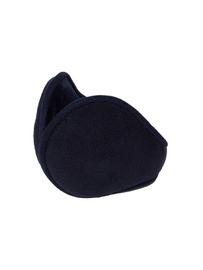 K2 Safety Winter Earmuffs - Micro Polar Fleece, Adjustable Fit (Navy)