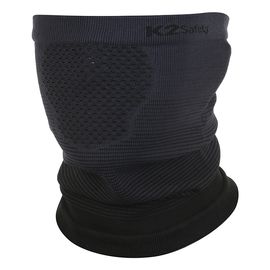 K2 Safety Soft Neck Gaiter II - Reversible, Windproof & Anti-Fog Mesh (Black)