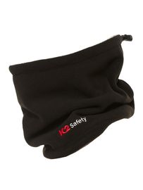 K2 Safety Winter Neck Gaiter - Warm, Soft Polar Fleece, Convertible to a Beanie (Black)