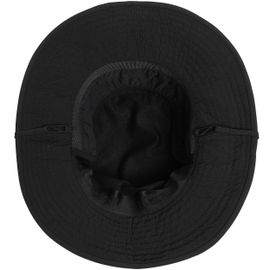 K2 Safety Winter Sun Hat - Warm, Moisture-Wicking, Reflective (Black)