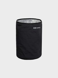 K2 Safety Wind Neck Gaiter - Lightweight, Stretchy, Boa Fleece Lining (Black)