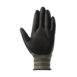 K2 Safety High-Touch Slim Fit NBR Safety Gloves (Dark Grey) – Comfortable, Chemical & Oil Resistant