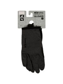 K2 Safety High-Density Stretch Skin Gloves (Dark Grey) – Breathable Suede Palm, Anti-slip Silicone Grip