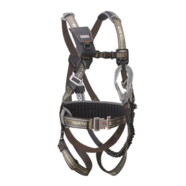 K2 Safety Industrial Full Body Harness KB-9201YB with Elastic Double Lanyard