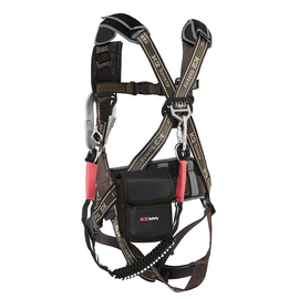 K2 Safety Industrial Full Body Harness KB-9203 with Integrated Single Lanyard